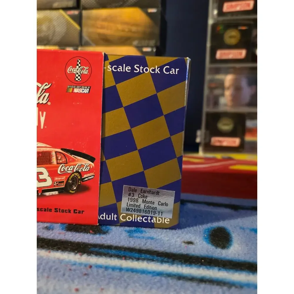 Dale Earnhardt #3 Coca-Cola 1998 Monte Carlo Action Platinum Bank Nascar